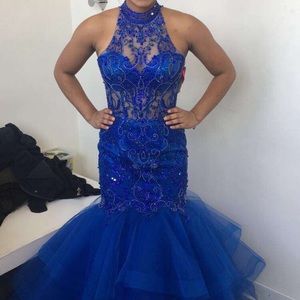 Royal Blue Jovani Dress